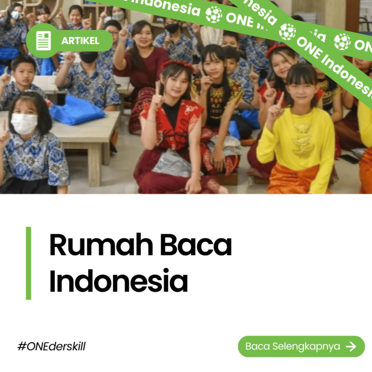 Rumah Baca Indonesia - ONE Indonesia