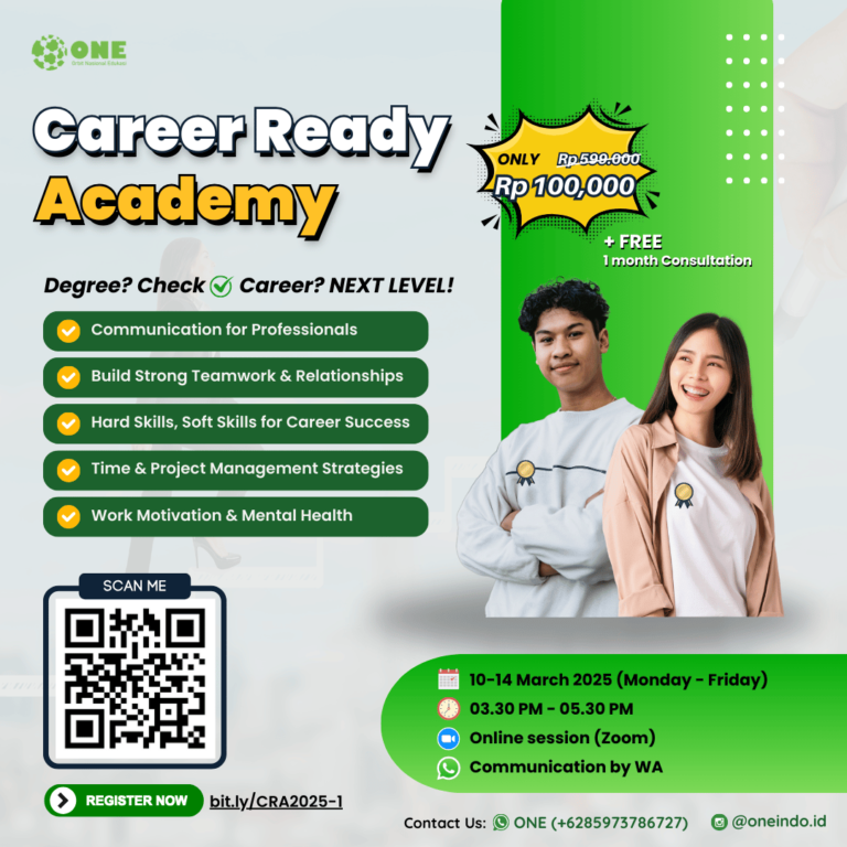 Career Ready Academy - ONE Indonesia