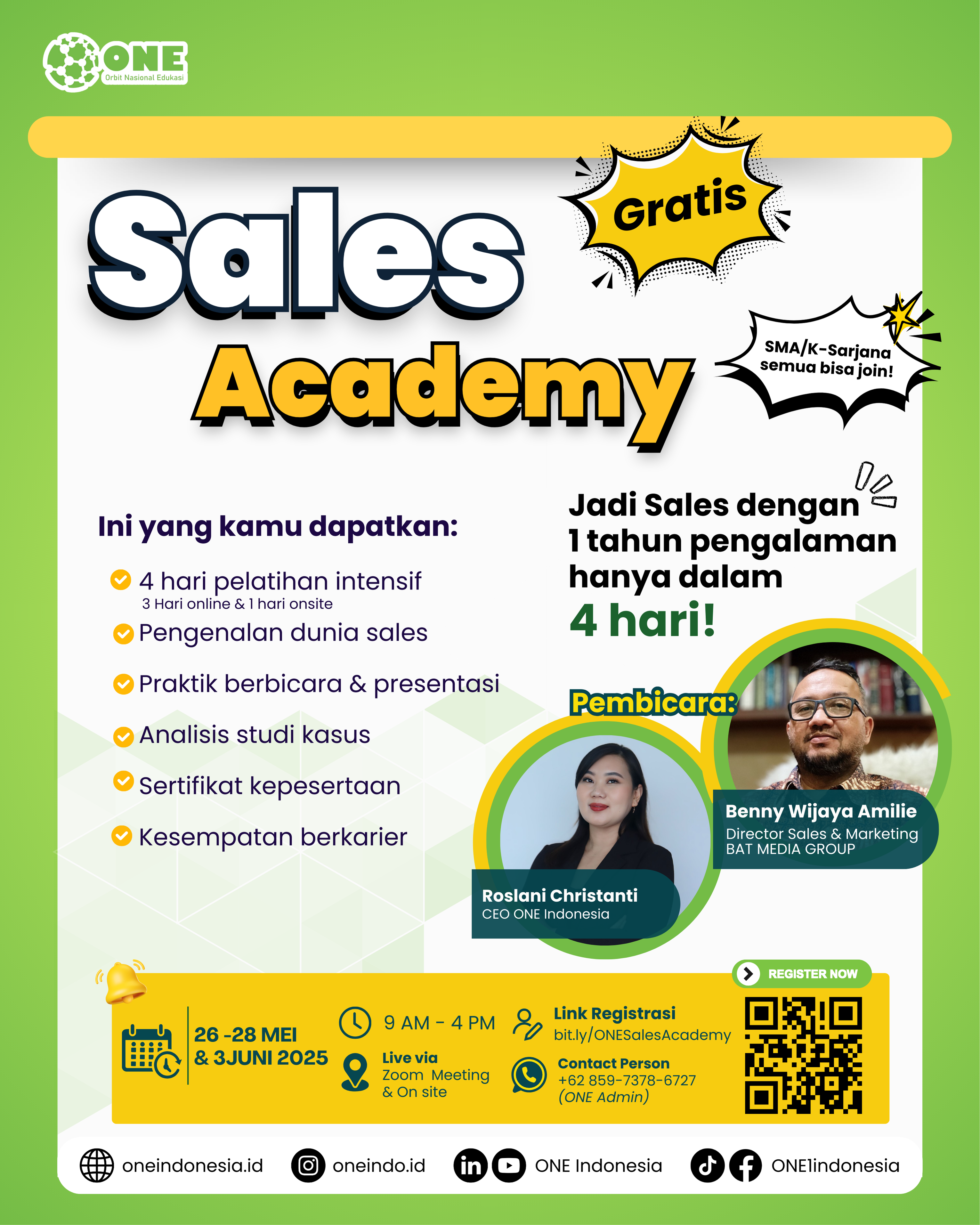 Sales Academy - ONE Indonesia