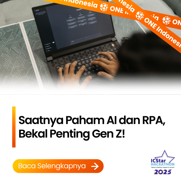 Saatnya Paham AI dan RPA, Bekal Penting Gen Z! - ONE Indonesia
