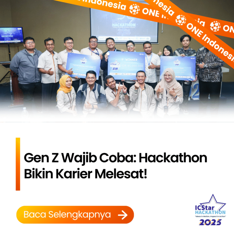Gen Z Wajib Coba Hackathon Bikin Karier Melesat! - ONE Indonesia