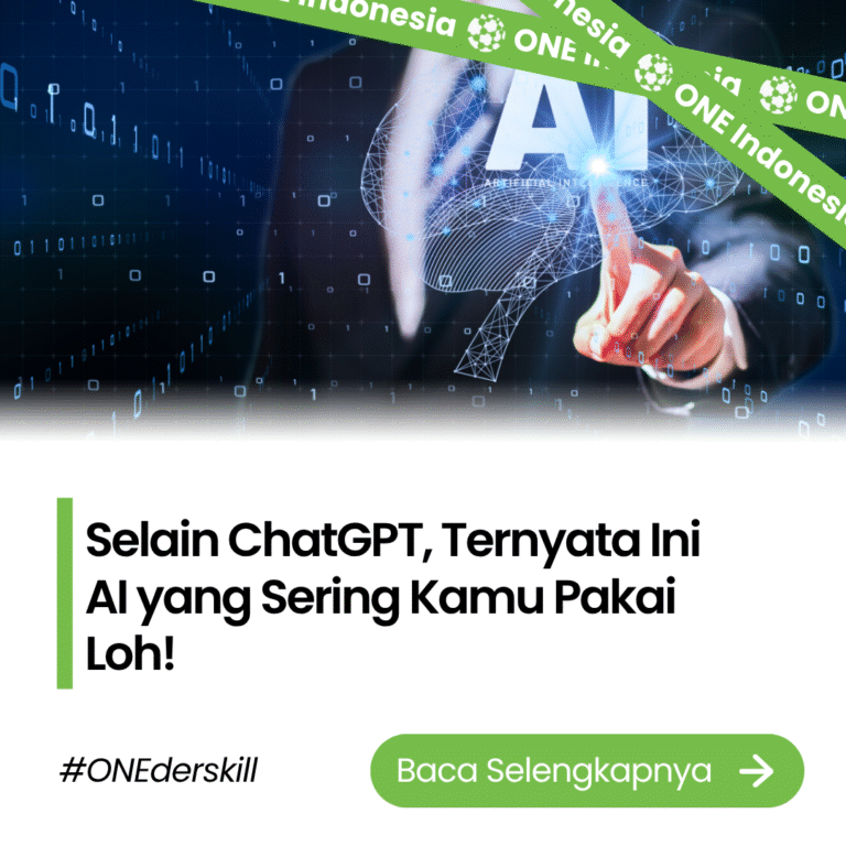 Selain ChatGPT, Ternyata Ini AI yang Sering Kamu Pakai Loh! - ONE Indonesia