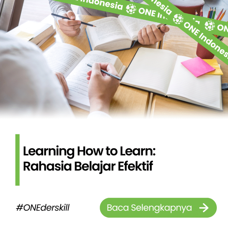 Learning How to Learn Rahasia Belajar Efektif - ONE Indonesia