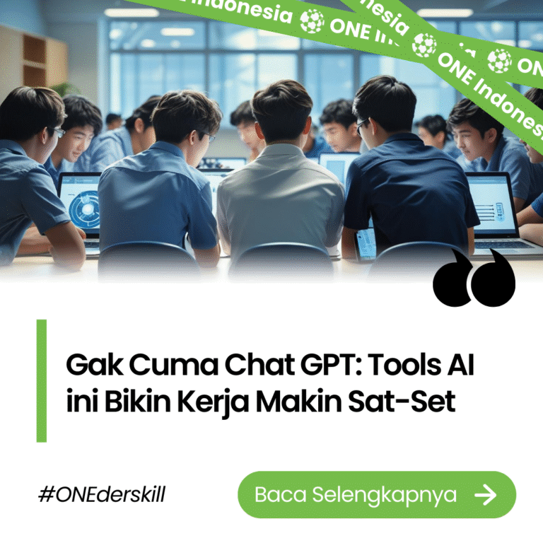 Faktanya, studi dari Tirto & Jakpat (2024) menemukan 86% pelajar usia 15–21 tahun memakai AI,