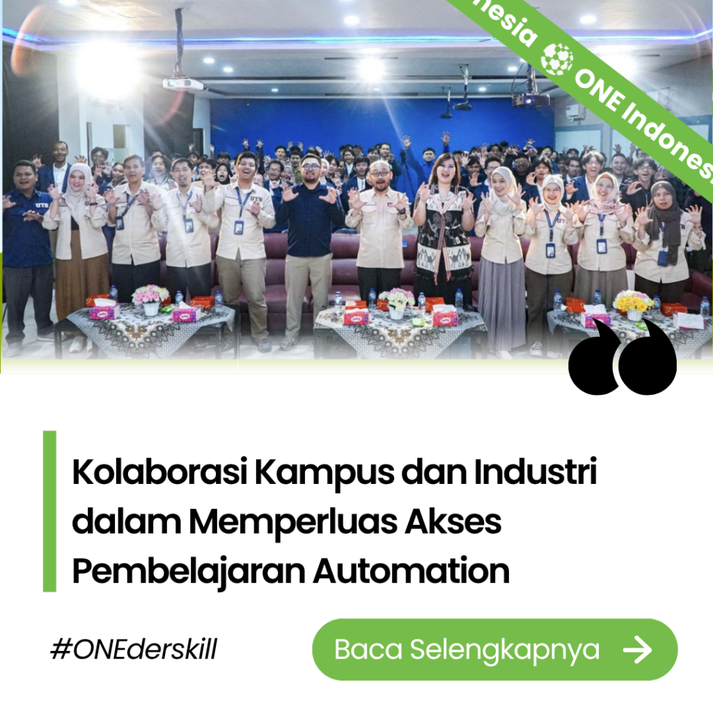 Kolaborasi Kampus dan Industri dalam Memperluas Akses Pembelajaran Automation