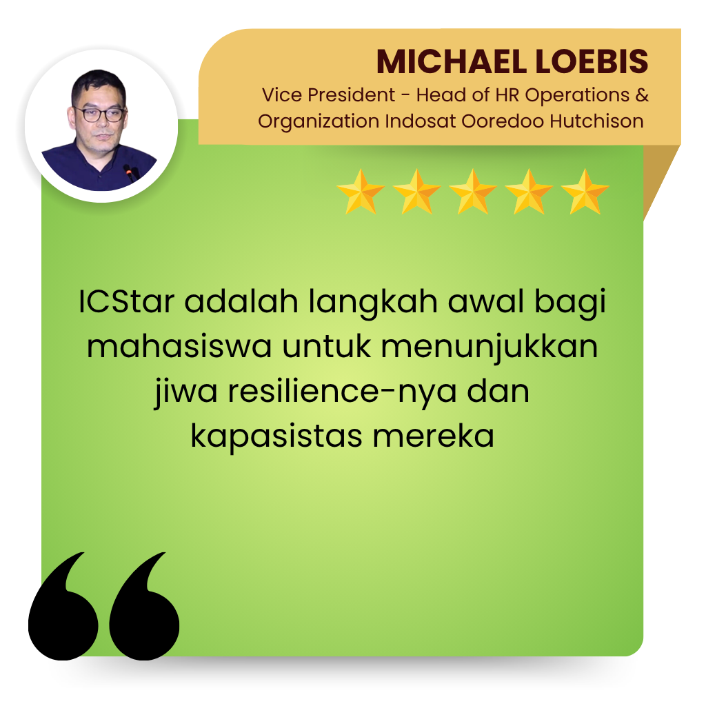 Michael Loebis -ONE Indonesia - ICStar Hackathon