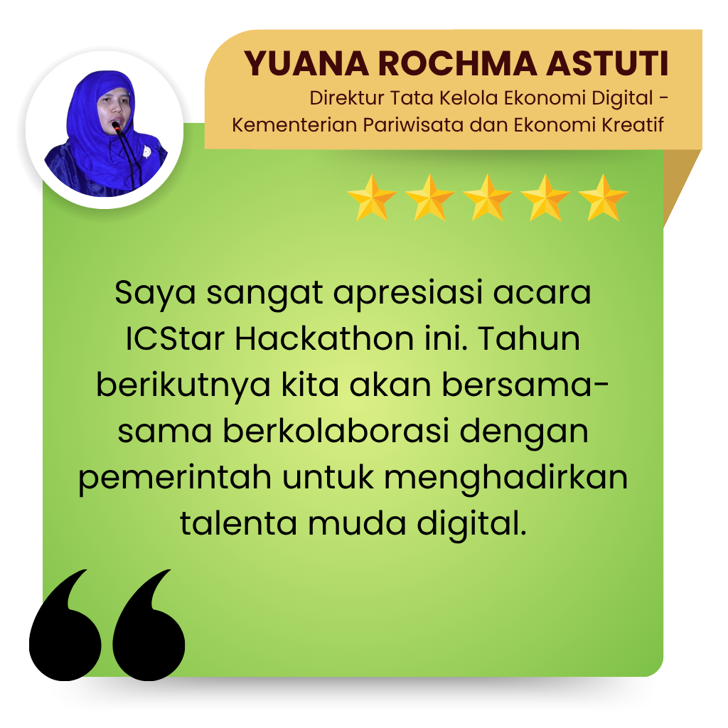 Yuana Rochma Astuti -ONE Indonesia - ICStar Hackathon