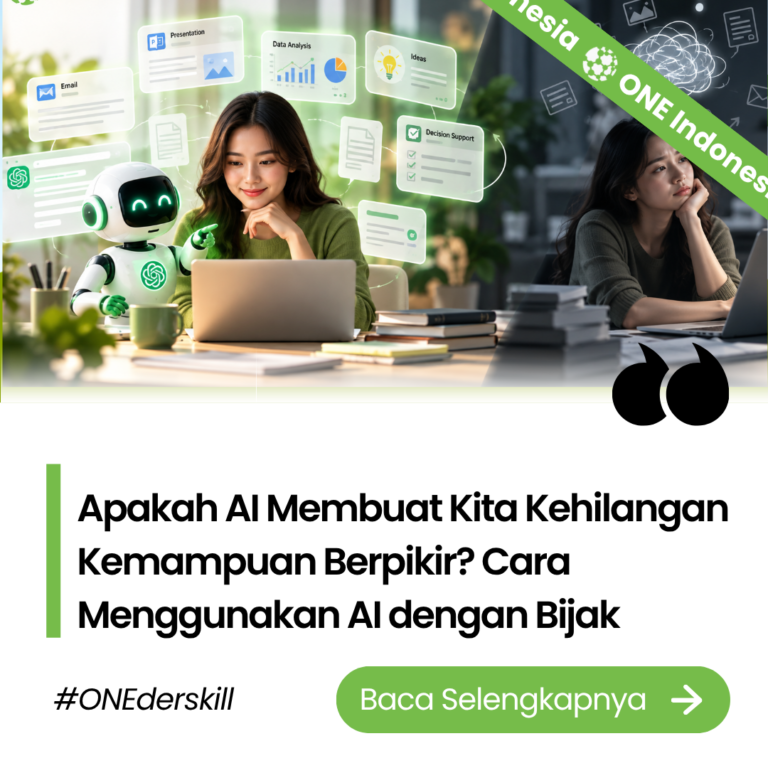 Apakah AI Membuat Kita Kehilangan Kemampuan Berpikir? Cara Menggunakan AI dengan Bijak